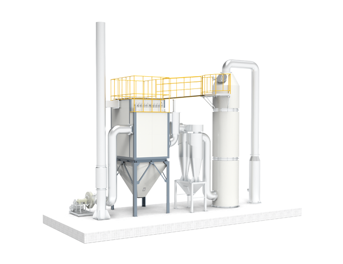 标配型烟气净化处理设备